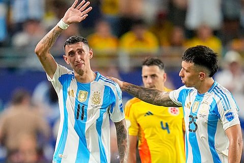 Argentina's Angel Di Maria